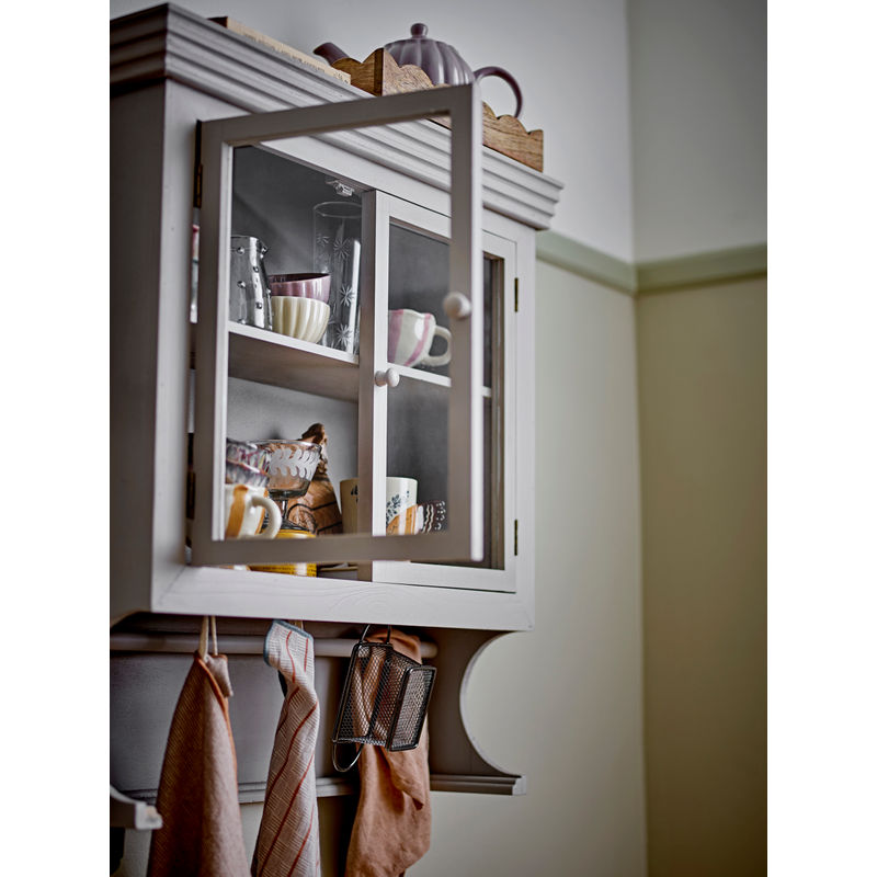 Bloomingville Pilu kast, gris, madera
