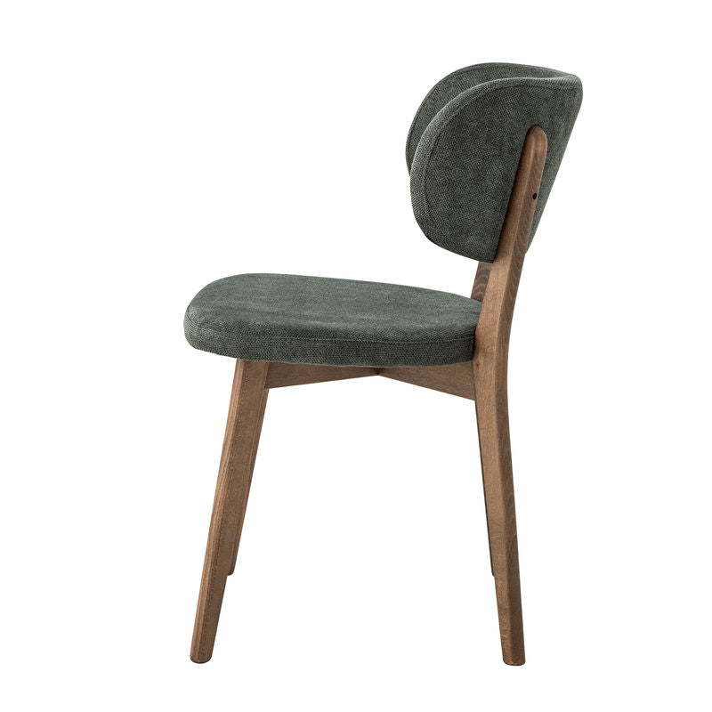 Silla de comedor Cally de Creative Collection, verde, madera