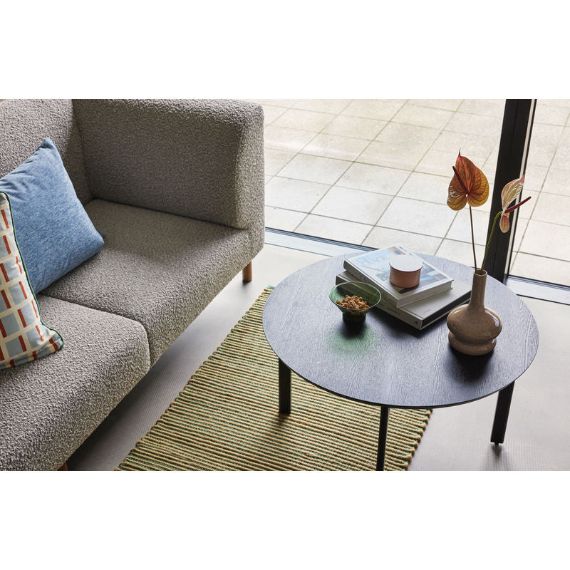 Hübsch Moment 3-Sitzer-Sofa, grau