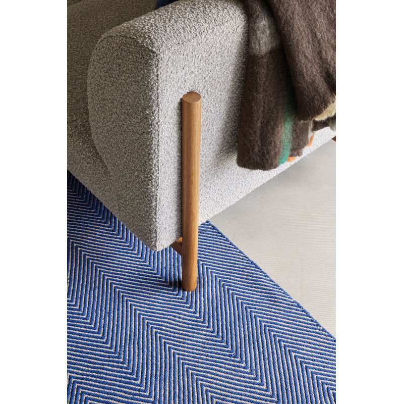 Hübsch Moment 3-Sitzer-Sofa, grau