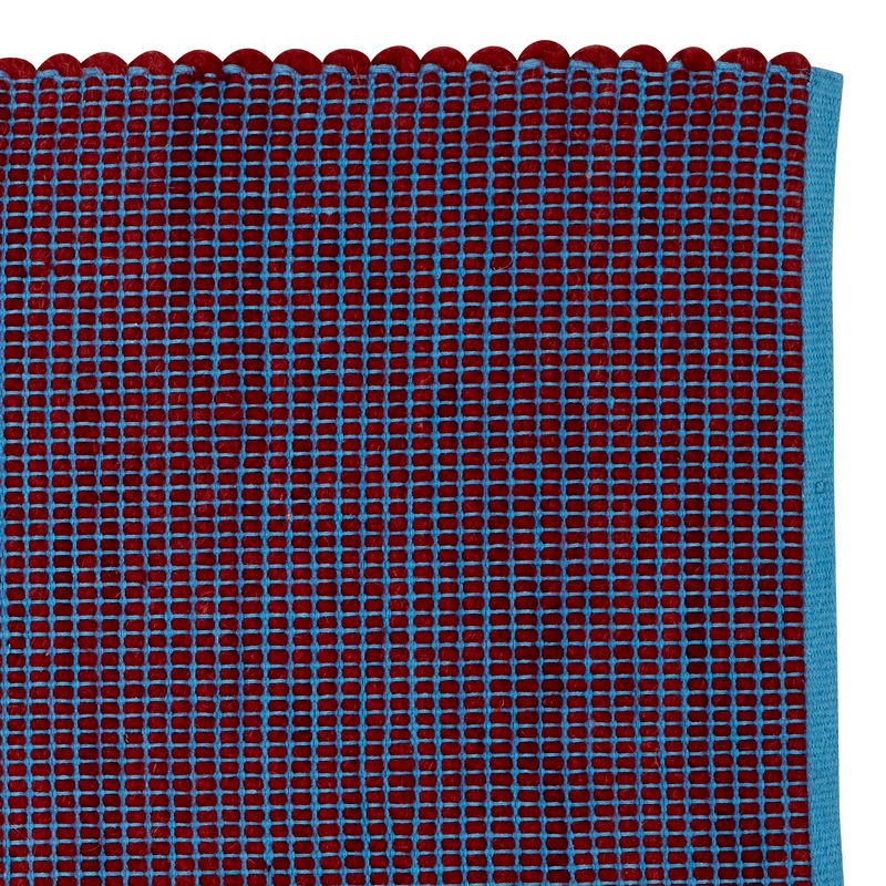 Hübsch Kawa Runner Bourgondië/Blauw