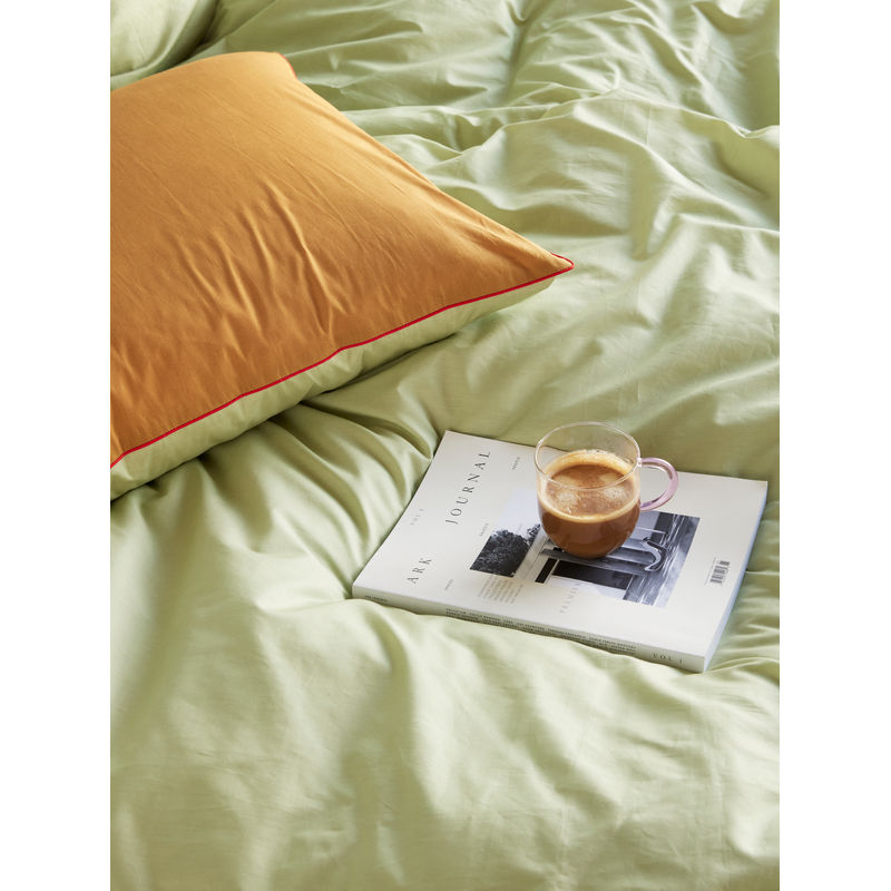 Hübsch Aki Literie 80/220 Orange/Vert