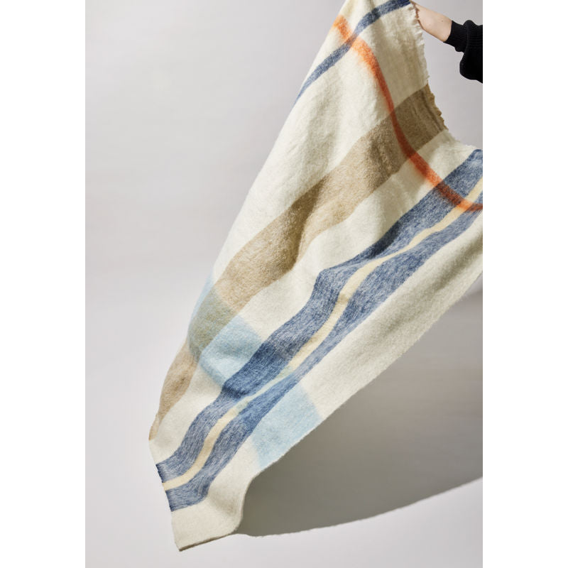 Hübsch Cojín Gráfico Blanco/Multicolor