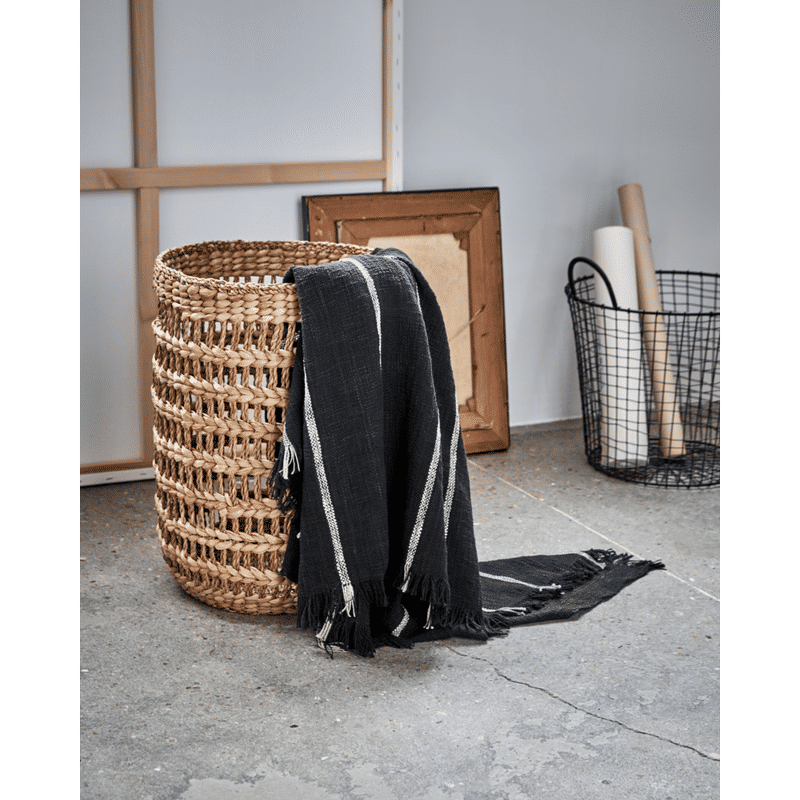 House Doctor Tuur Plaid, Gebrochen weiß, Grau