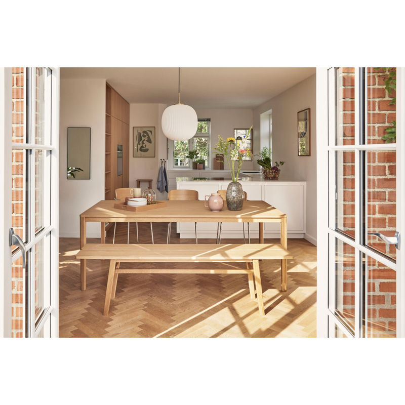 Hübsch Serene suspension Ø42, blanche