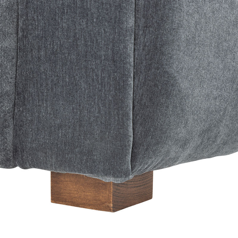 Canapé Malala de Creative Collection, Bleu, Polyester Recyclé