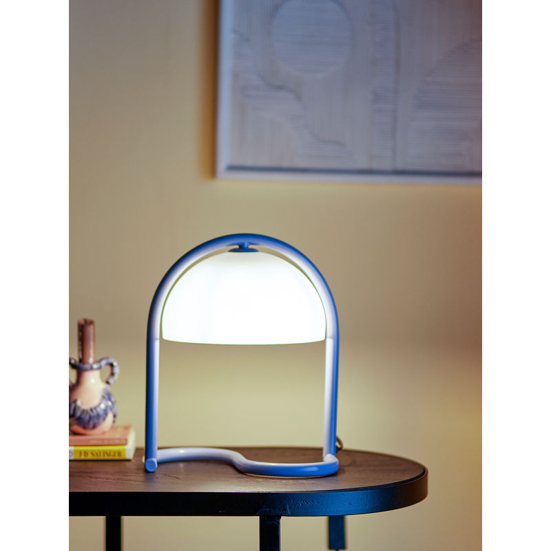 Lampe de table Bloomingville Favour, bleue