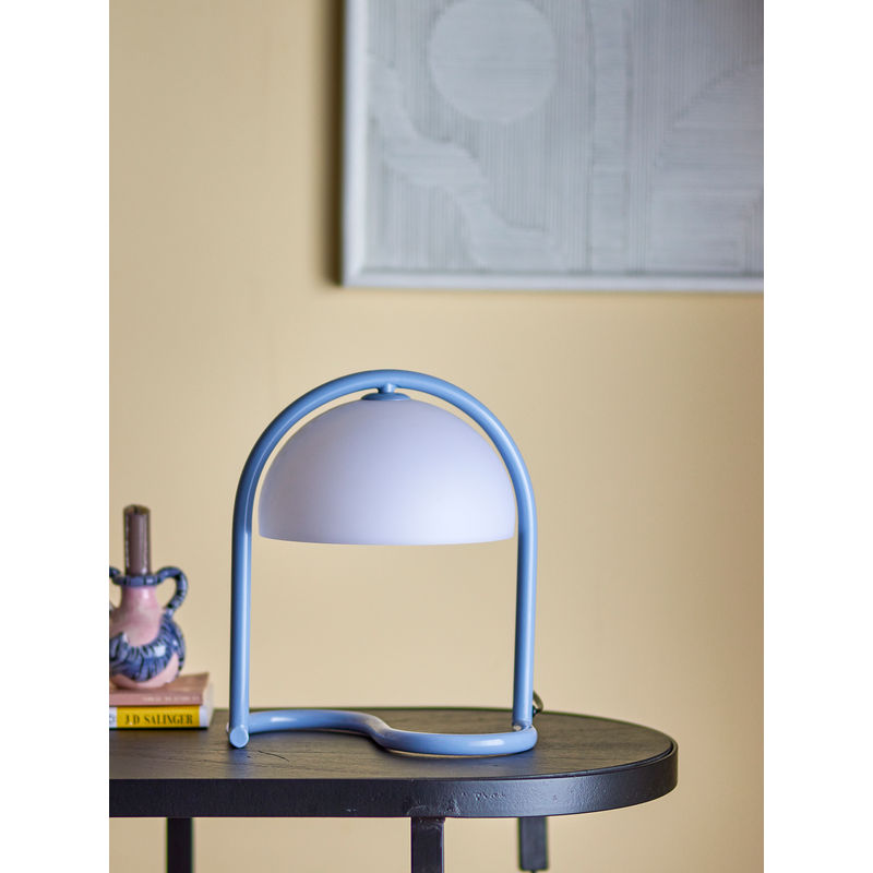 Lampe de table Bloomingville Favour, bleue