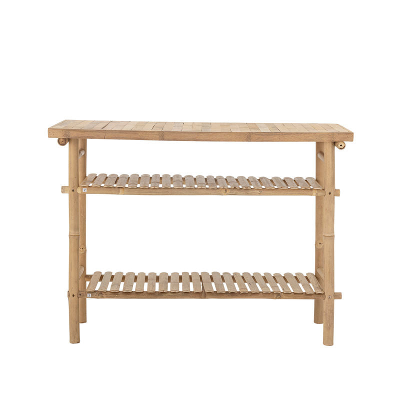 Table d'appoint Sole de Bloomingville, naturelle, en bambou