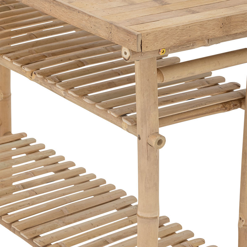Table d'appoint Sole de Bloomingville, naturelle, en bambou