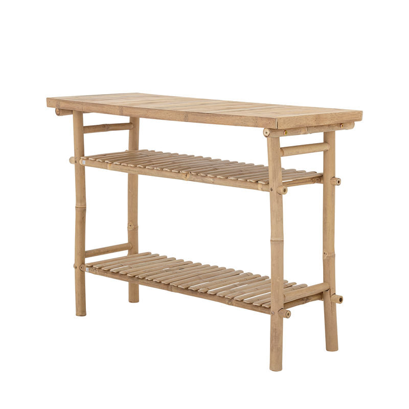 Table d'appoint Sole de Bloomingville, naturelle, en bambou
