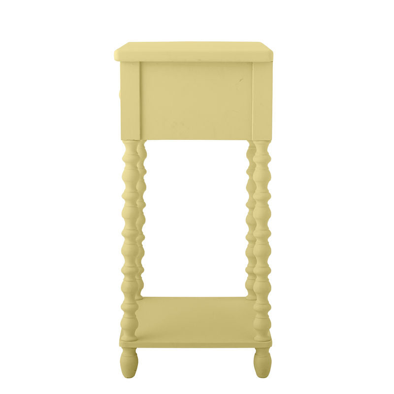 Bloomingville Salino Beistelltisch, gelb, Holz