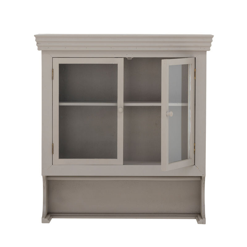 Bloomingville Pilu kast, gris, madera