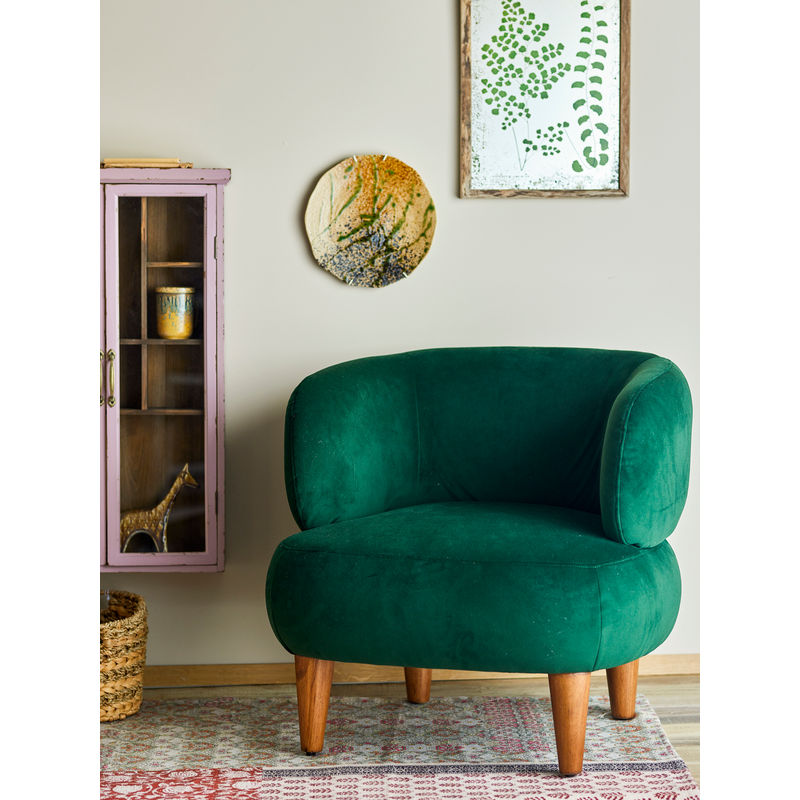 Colección Creativa Ruperta Loungesotel, verde, poliéster