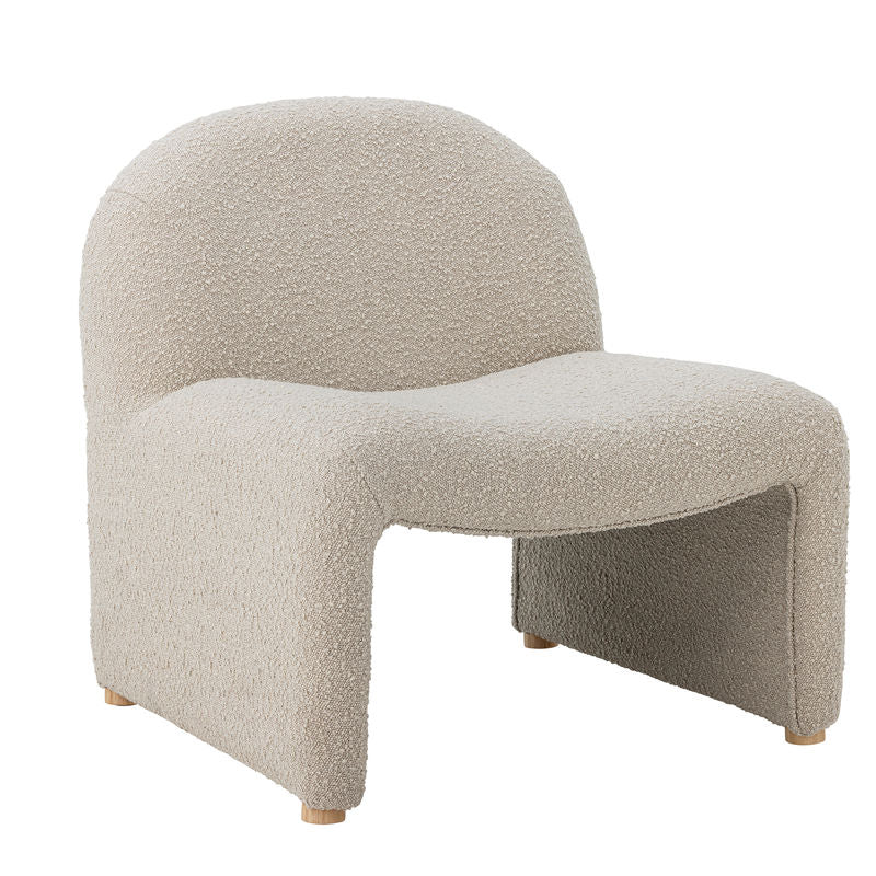 Bloomingville Neel Loungesessel, natur, Polyester