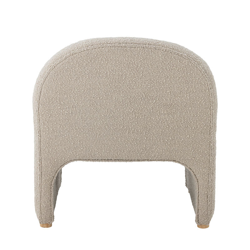 Bloomingville Neel Loungesessel, natur, Polyester