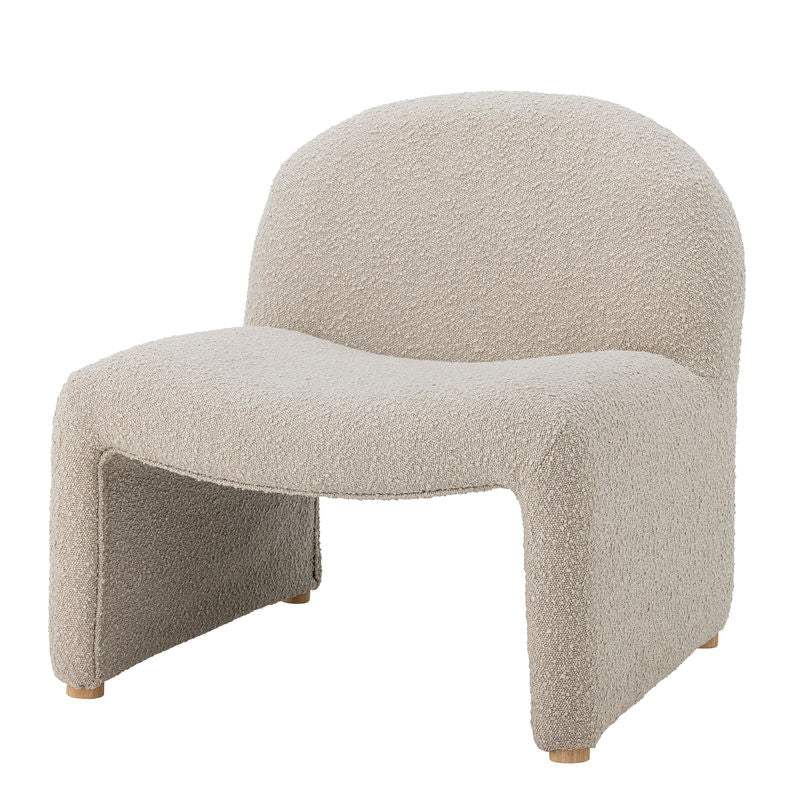 Bloomingville Neel Loungesessel, natur, Polyester