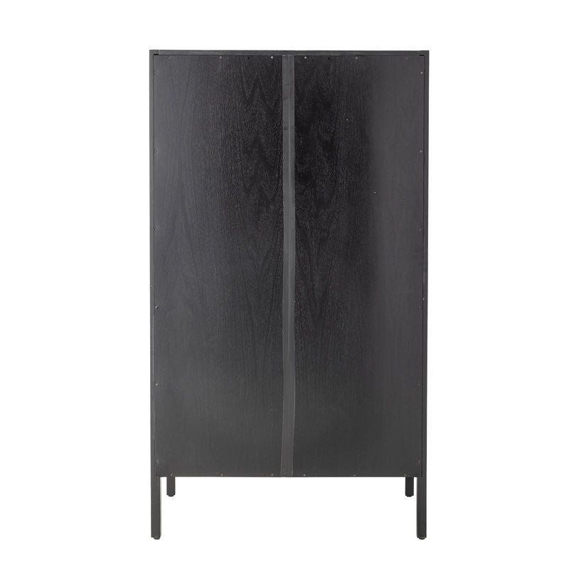 Bloomingville Marikka kast, negro, madera