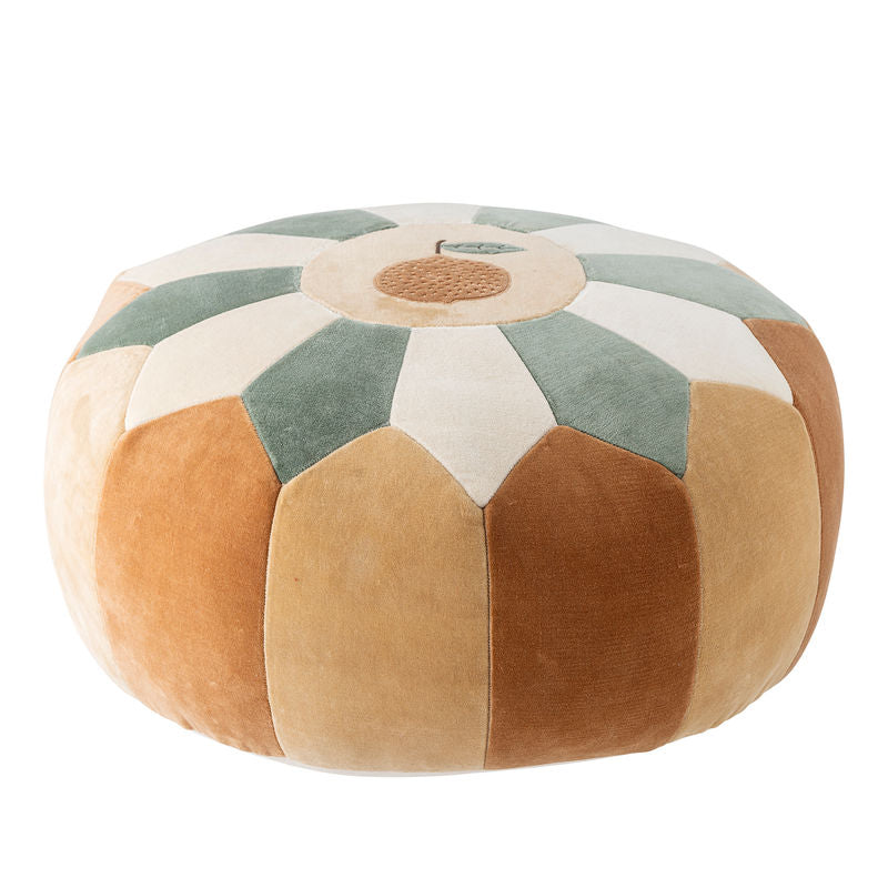 Bloomingville MINI Agnes pouf, marrón, algodón