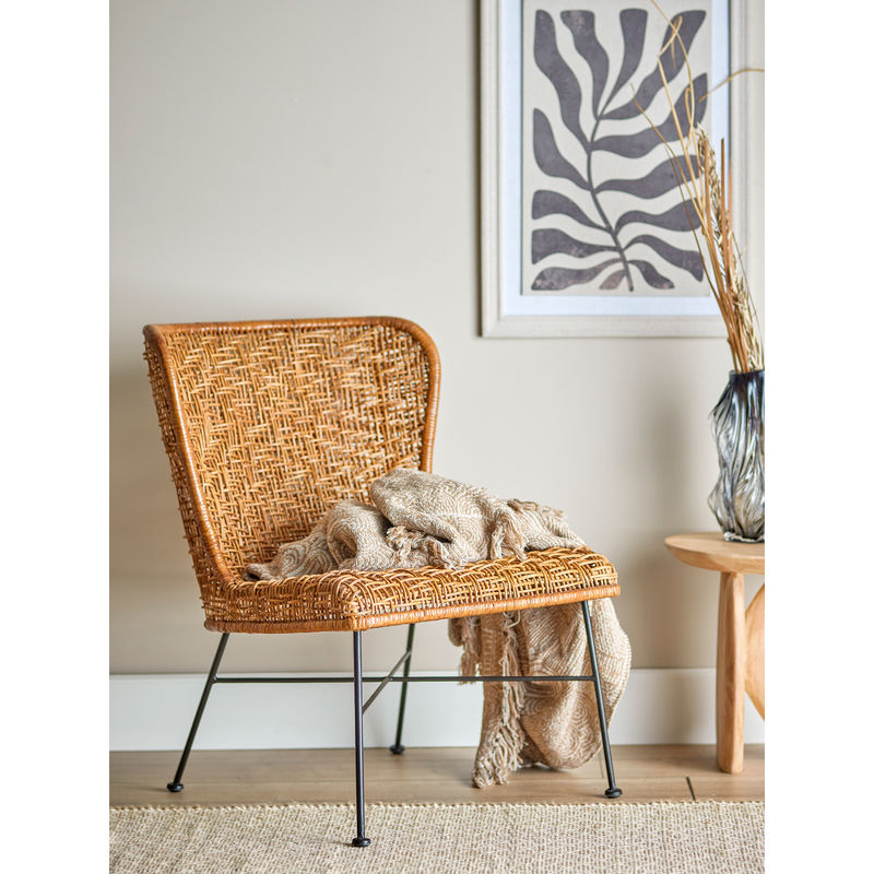 Bloomingville Somme Loungesessel, natur