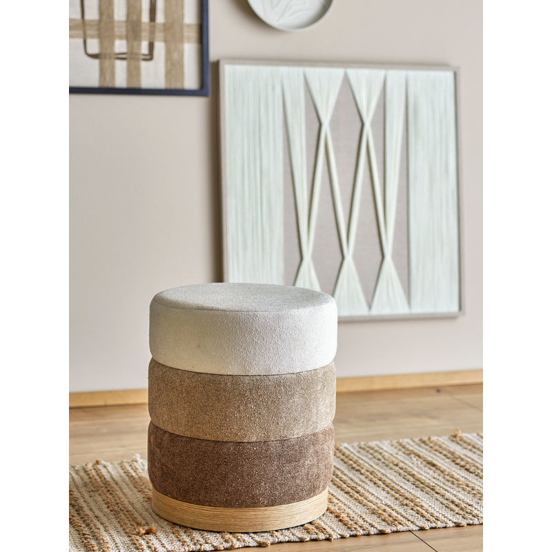 Bloomingville Bilbao Pouf, Polyester