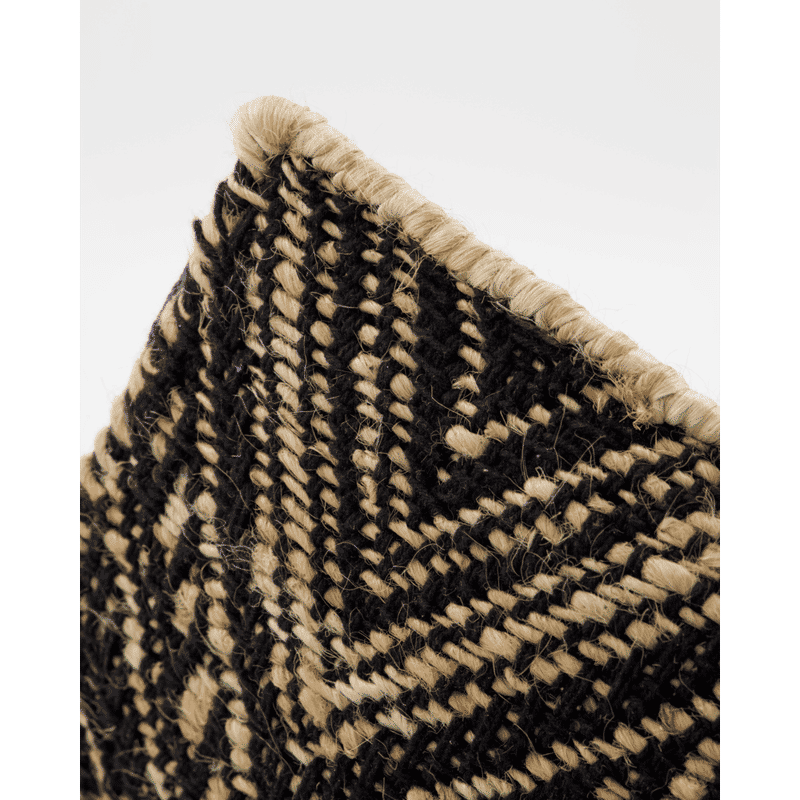 Tapis Monta de House Doctor, Naturel, Noir