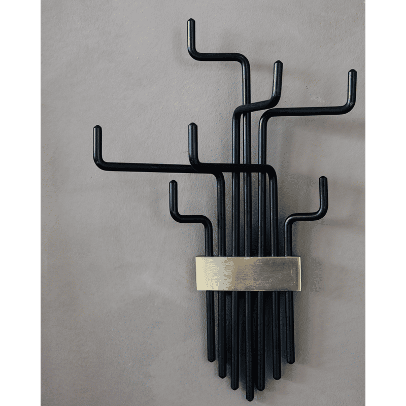 Porte-manteau House Doctor Pipes, Noir