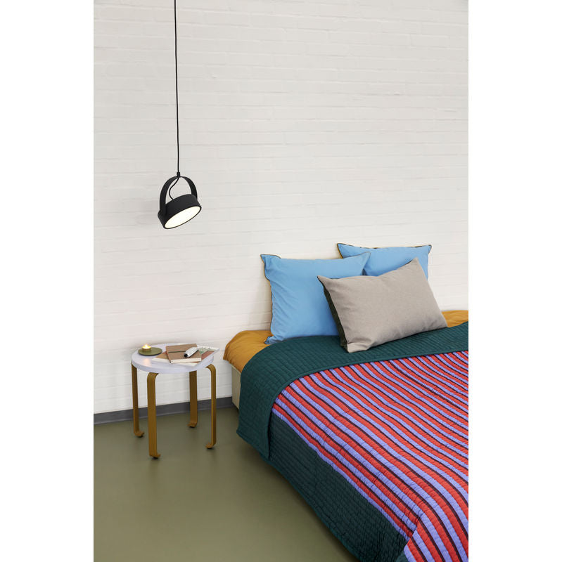 Pretty Twist Sprei Stripe 260x260 Pétrole/Multicolore