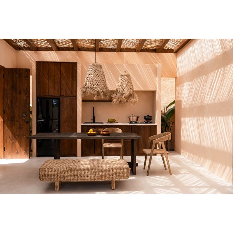 bazarbizar-b2b De Abaca Kwallen Hanger - Natuurlijk - L