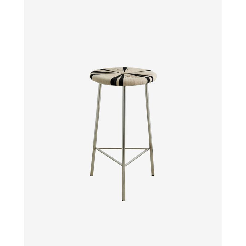 Silla alta Nordal Morice, negra