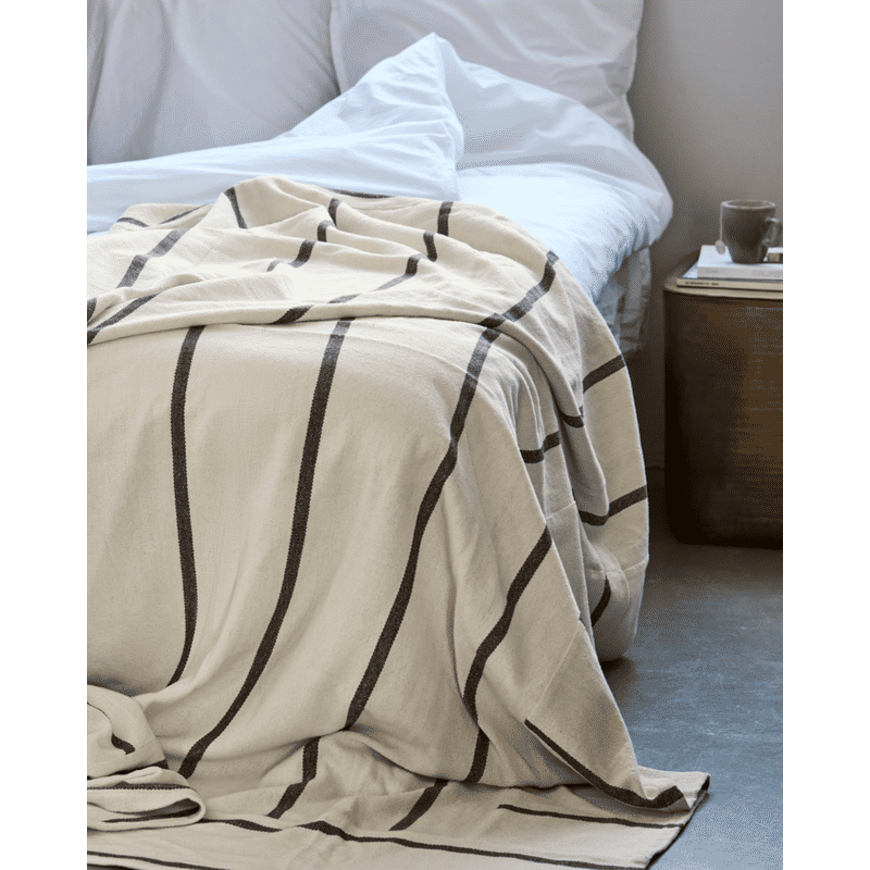 House Doctor Nula Bedsprei, Donker bruin