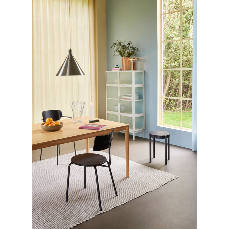 Hubsch Oto-Hocker, schwarz
