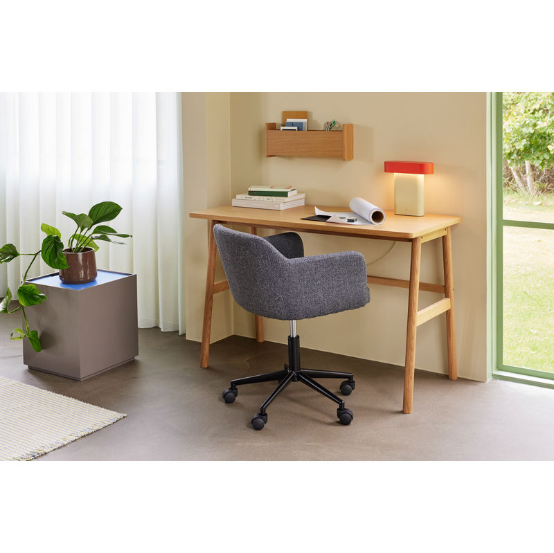 Hübsch Rest Bürostuhl, dunkelgrau