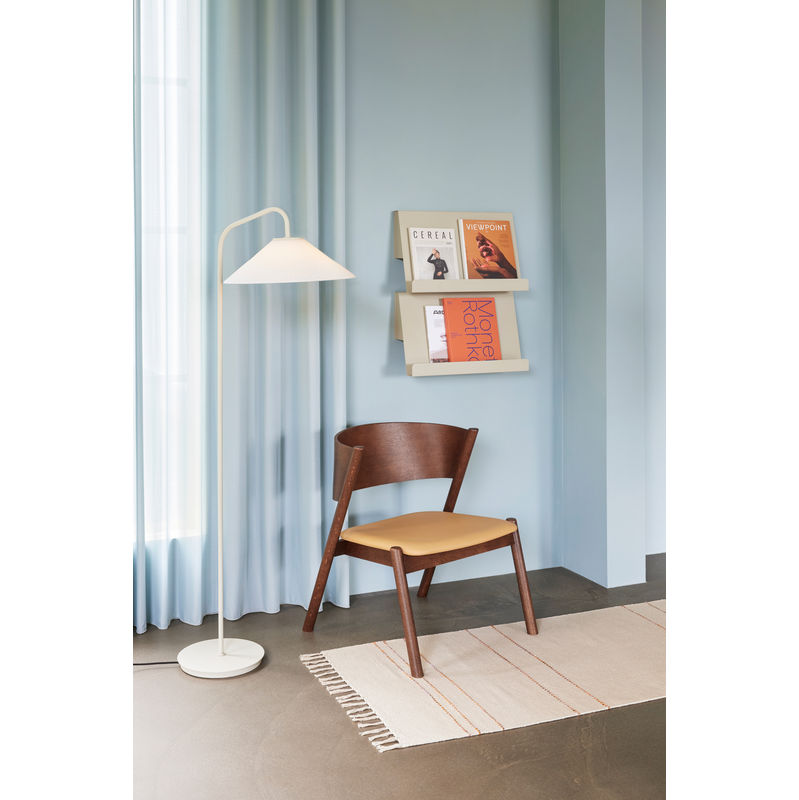 Hübsch Slope Wall Zeitschriftenhalter, grau