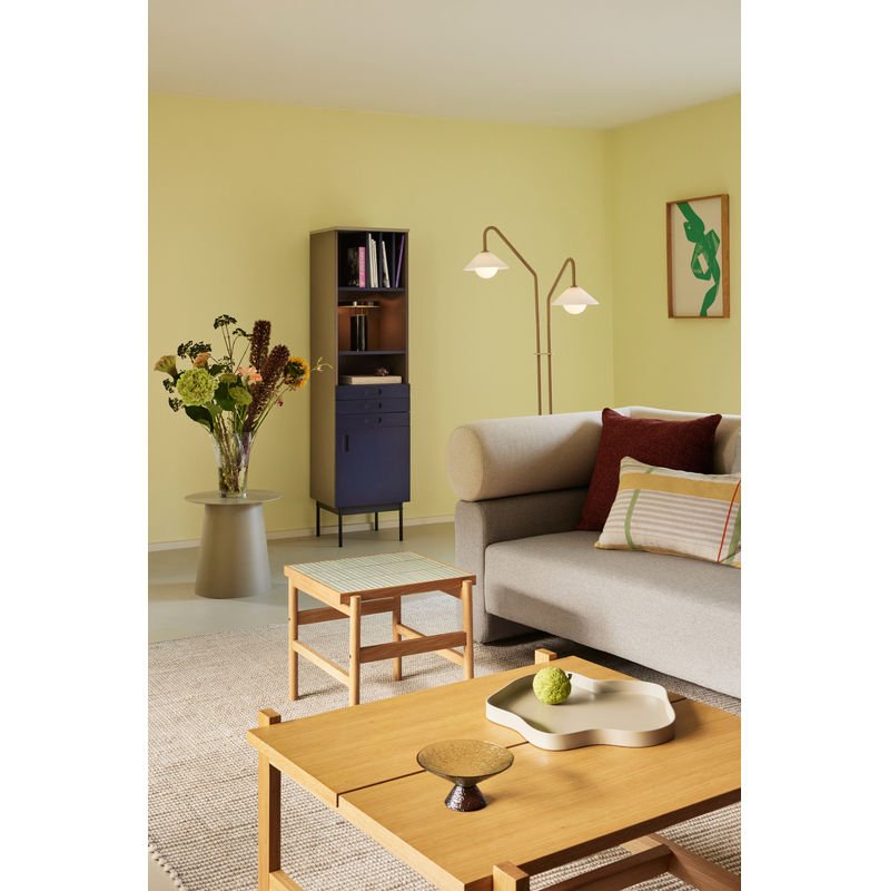 Hübsch Como lampadaire, beige