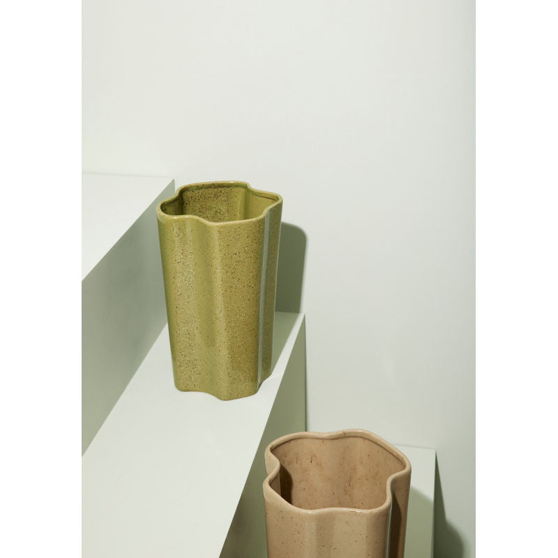 Hübsch Vase Sapo Marron