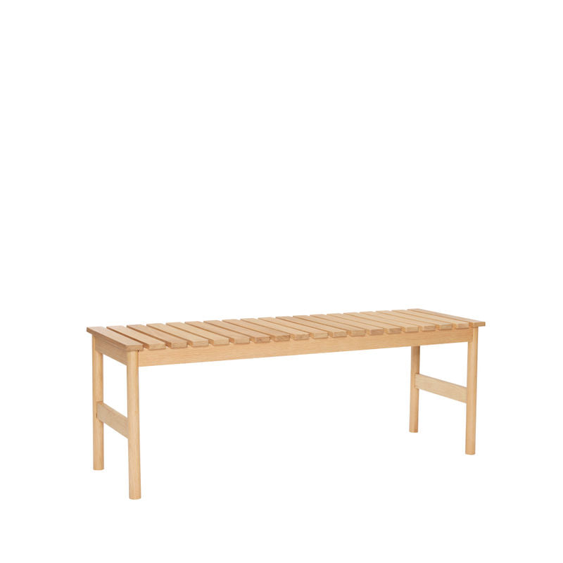 Banc Hübsch Row, bois naturel