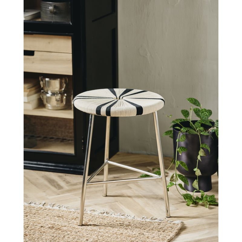 Nordal Morice tabouret, noir