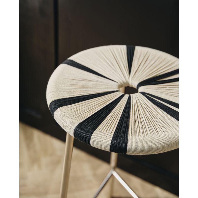 Silla alta Nordal Morice, negra