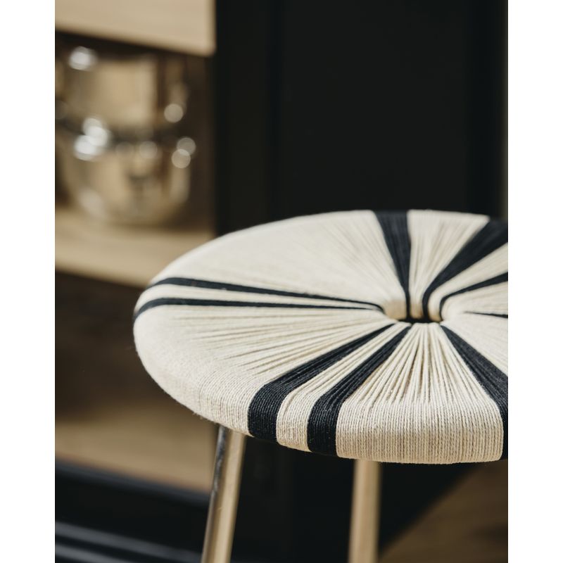 Silla alta Nordal Morice, negra