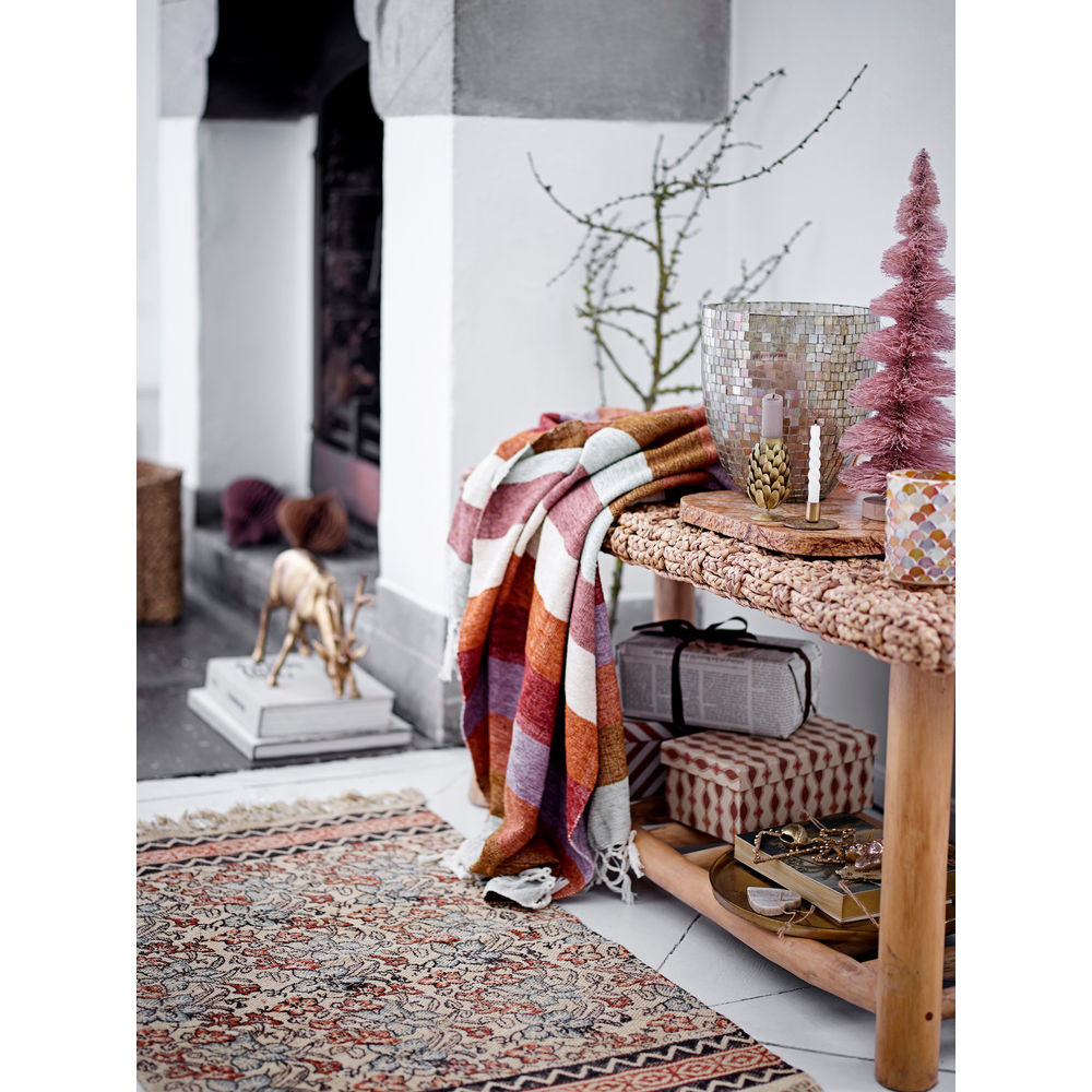 Bloomingville, plateau Laurette, laiton, aluminium