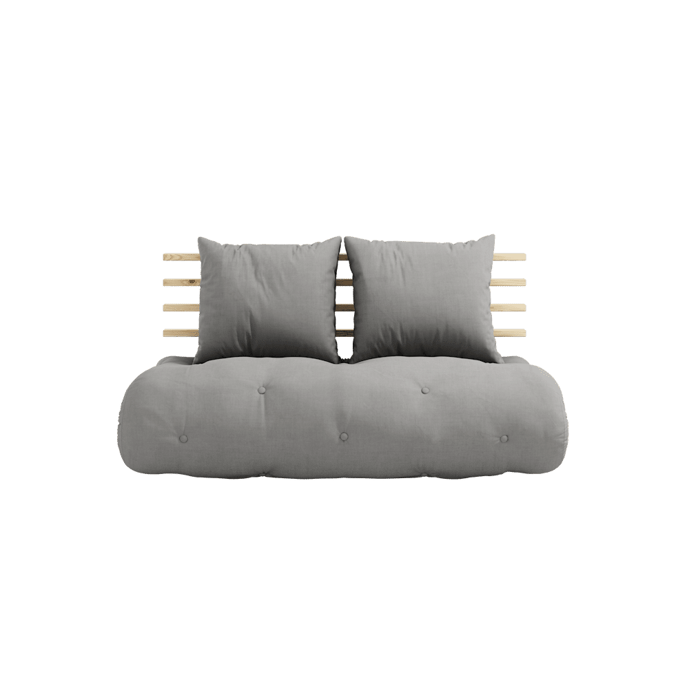 Karup Design SHIN SANO LACADO CLARO CON JUEGO DE COLCHÓN SHIN SANO GRIS