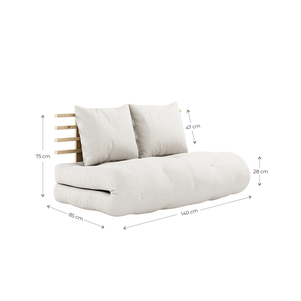 Karup Design SHIN SANO CLAIR LAQUE W. SHIN SANO ENSEMBLE DE MATELAS MOCCAA