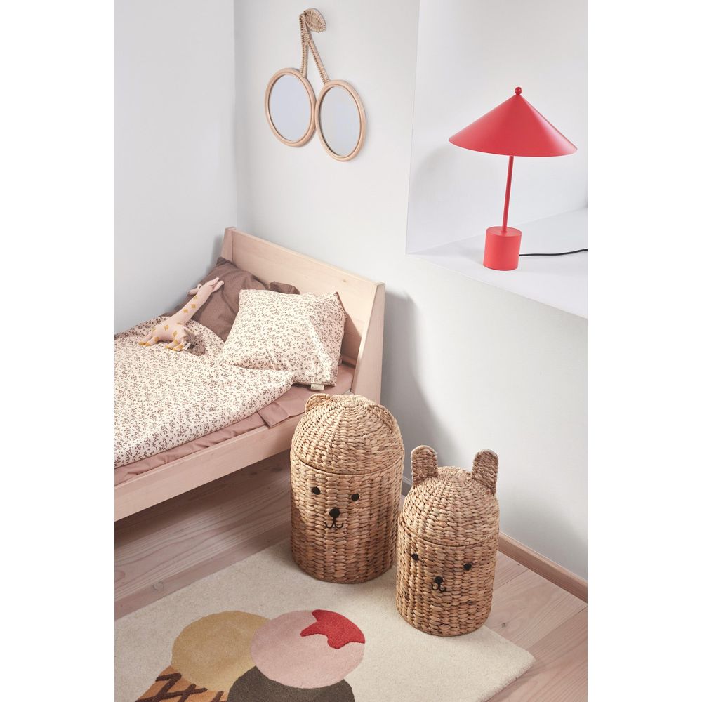 OYOY MINI Bear & Rabbit Cesta de almacenamiento-Juego de 2