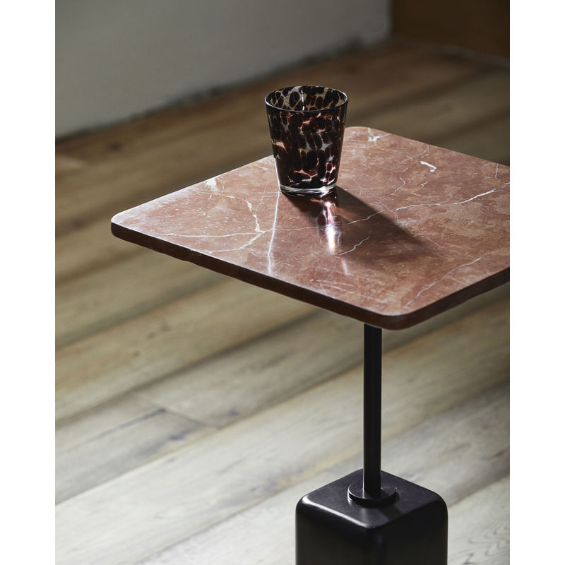 Nordal A/S CHAO table d'appoint, marbre-rouille