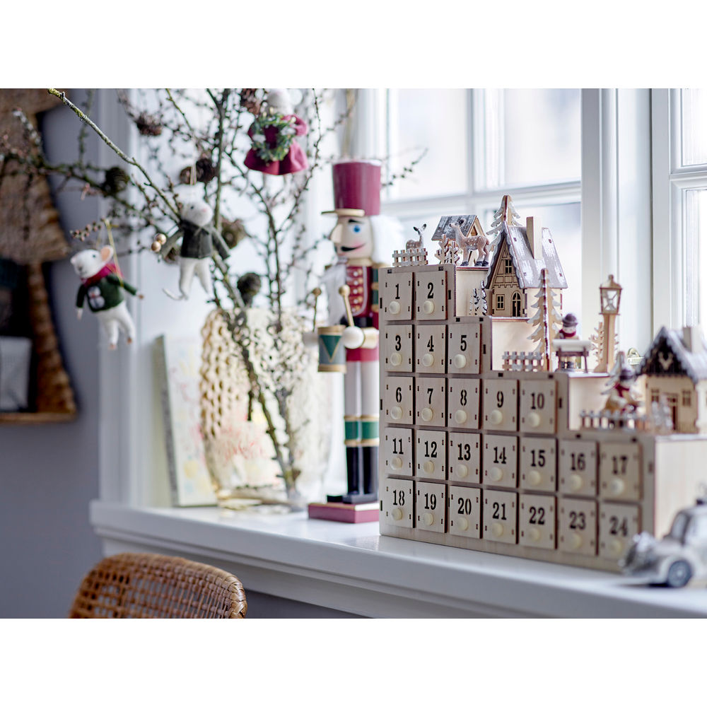 Bloomingville Emalia Jarrón, Marrón, Vidrio