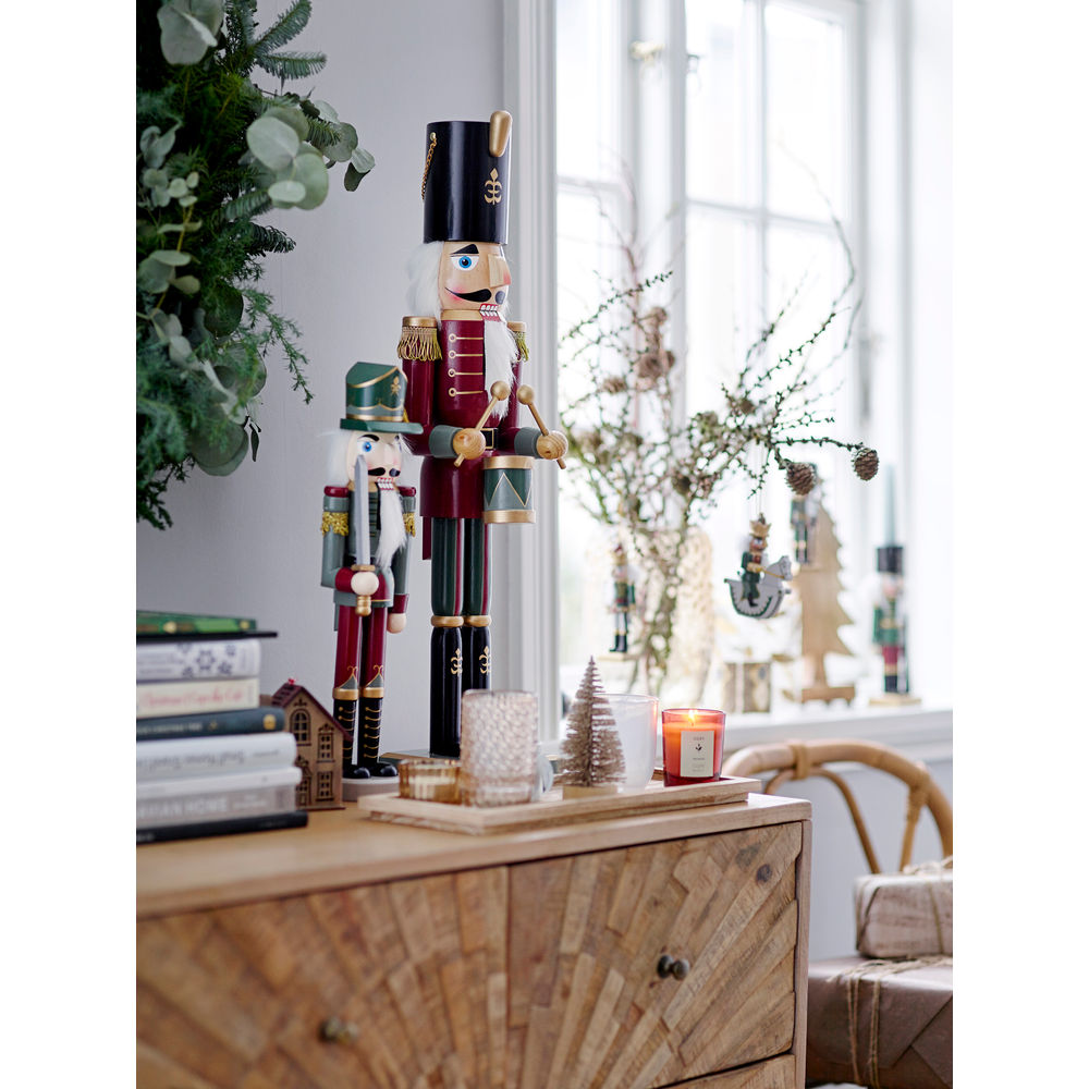 Bloomingville Emalia Jarrón, Marrón, Vidrio