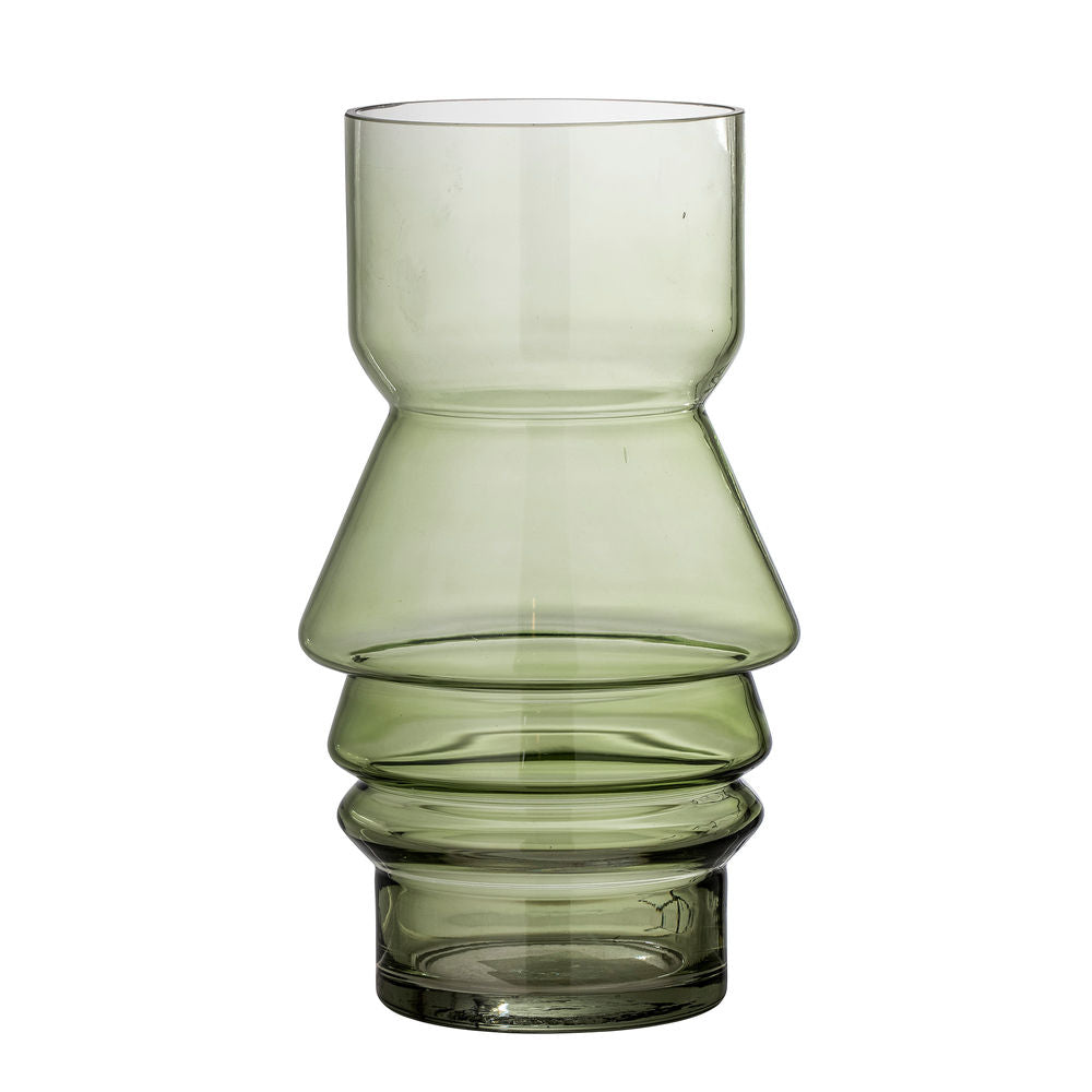 Bloomingville Zalla Vaas, Groen, Glas