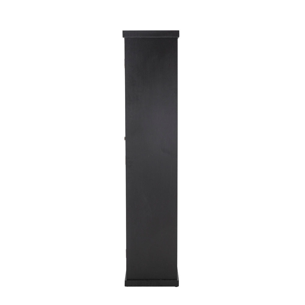 Bloomingville Emilio gabinete, negro, madera de cal