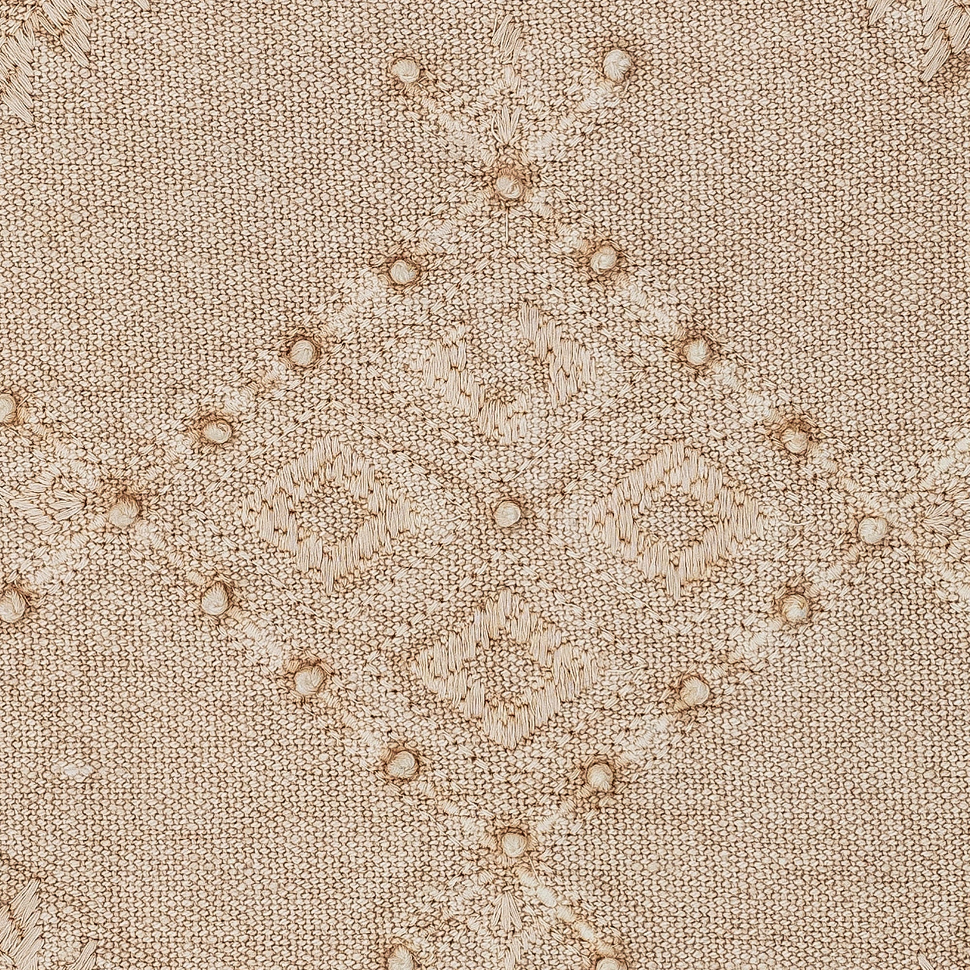 Bloomingville Coussin Leva, Nature, Coton